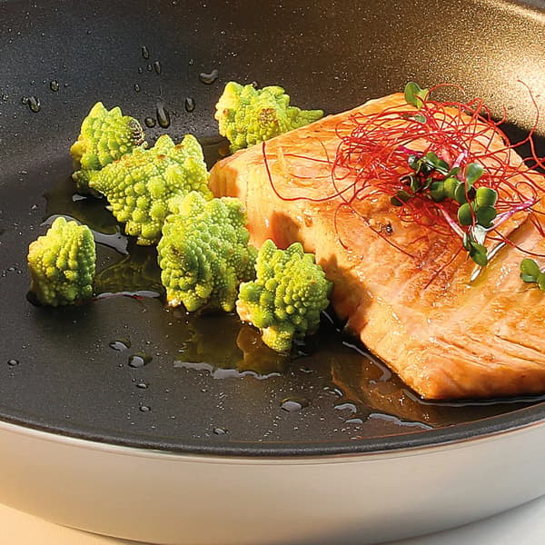 SPRING Vulcano Classic 24 cm - non-stick stålpande