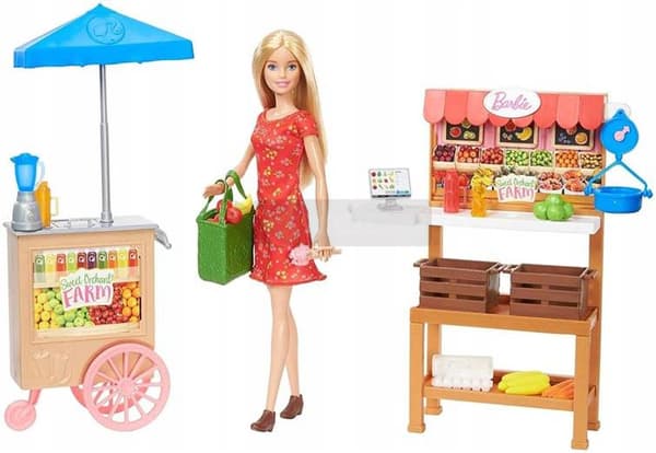 Barbie docka butik stånd GJB65