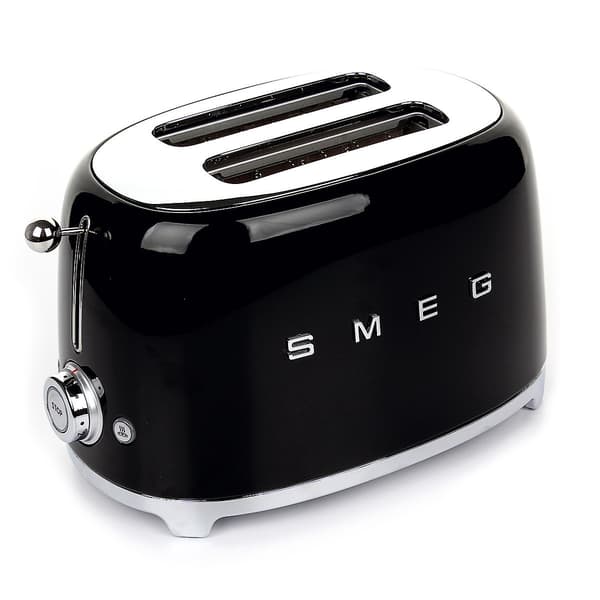 SMEG TSF01BLEU Brødrister til 2 skiver, Sort