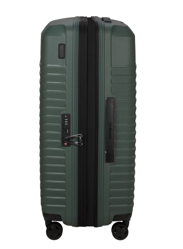 Samsonite Intuo EXP mellemstor udvidelig kuffert - olivengrøn