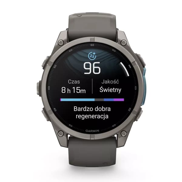 Smartwatch Garmin Fenix 9 47mm Pebble Grey/Titanium