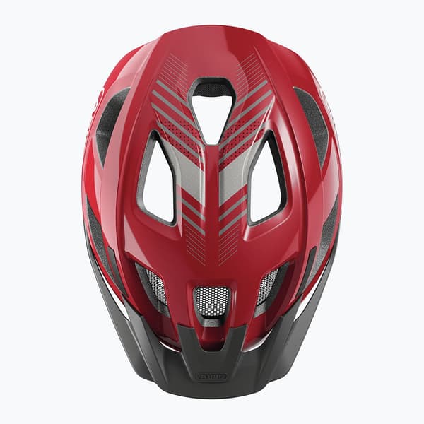 ABUS Aduro 3.0 blaze red -pyöräilykypärä