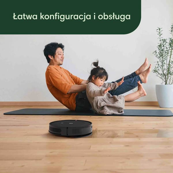 Robotstøvsuger IROBOT Roomba Combo Essential Y011240 Sort