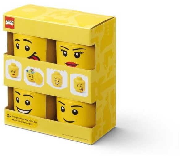 Lego 43330801 Classic Sæt med 4 minihoveder