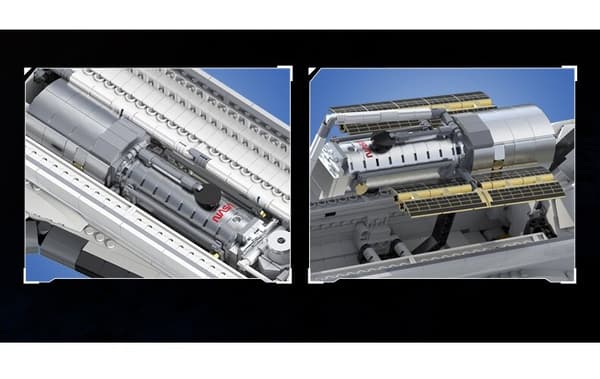 CADA Master NASA Discovery Space Shuttle plastikklodser C56052W
