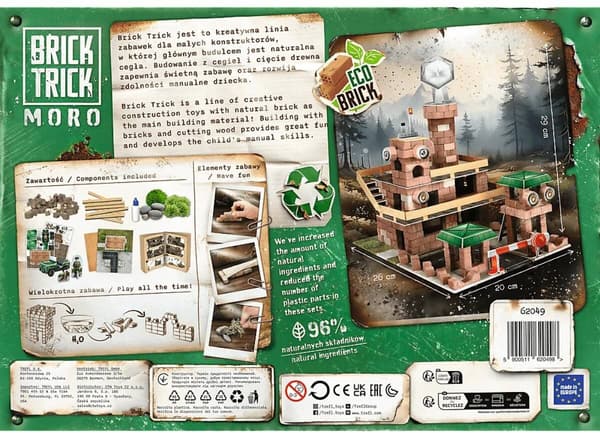 TREFL Brick Trick Militærbase Byggeklodser 62049