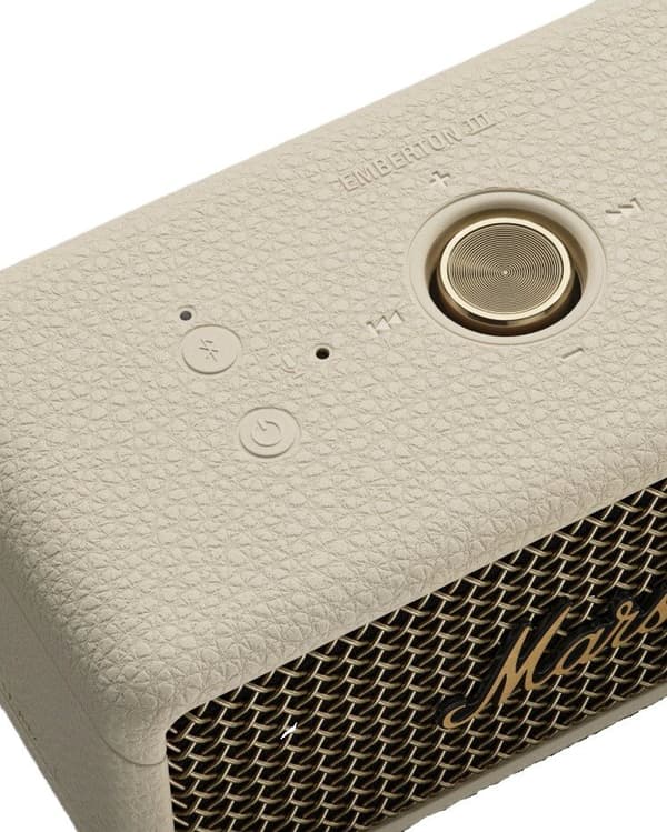 MARSHALL Emberton III Bærbar Højttaler Creme
