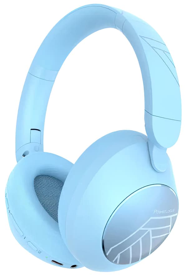 POWERLOCUS Orion On-Ear Hovedtelefoner Blå