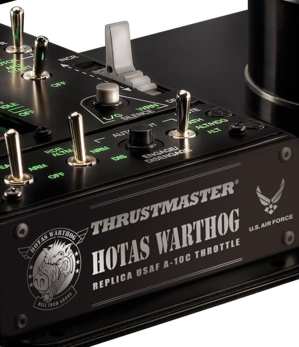 Thrustmaster HOTAS Warthog sæt til PC - kablet