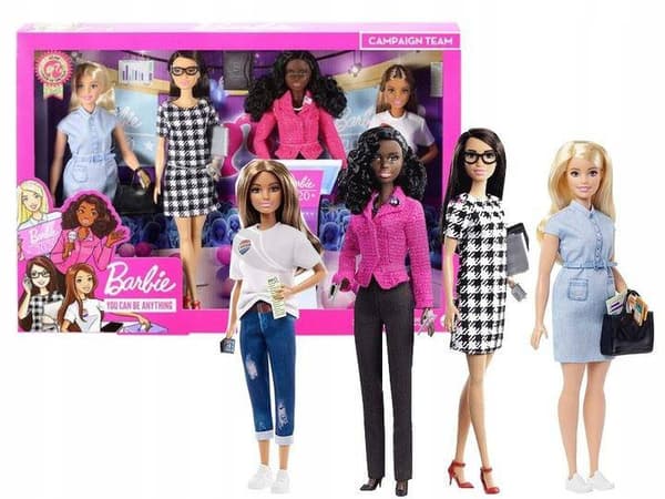Barbie karriere 4 dukker GMV99