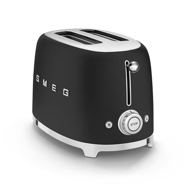 SMEG TSF01BLMEU 2-skive brødrister, sort