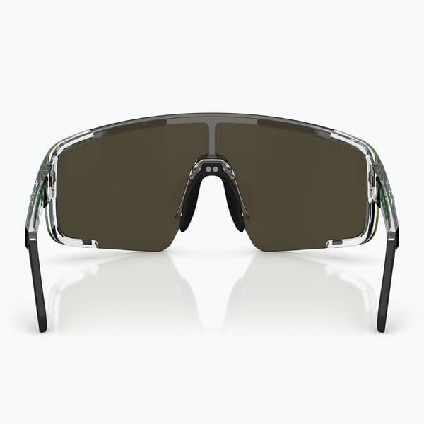 Bliz P003 Small transparent white/brown green multi solglasögon