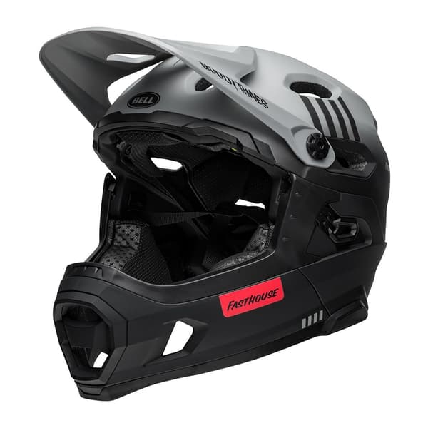 Bell FF Super DH MIPS Spherical matgrå/sort cykelhjelm Størrelse: 52-56 cm