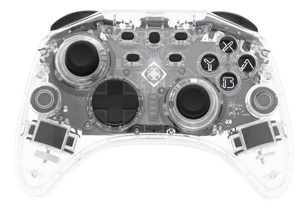 Deltaco GAM-149-T-kontroll för Nintendo Switch, PC Trådlös Transparent