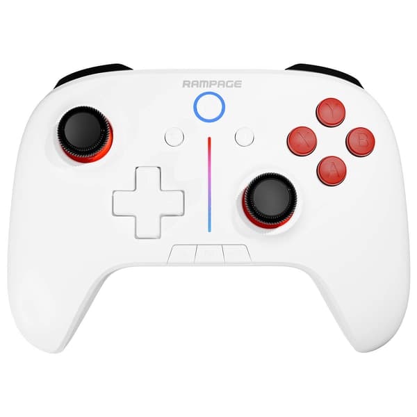 Rampage Hydra Pro-kontroll för PC, Android, iOS Trådlös Vit
