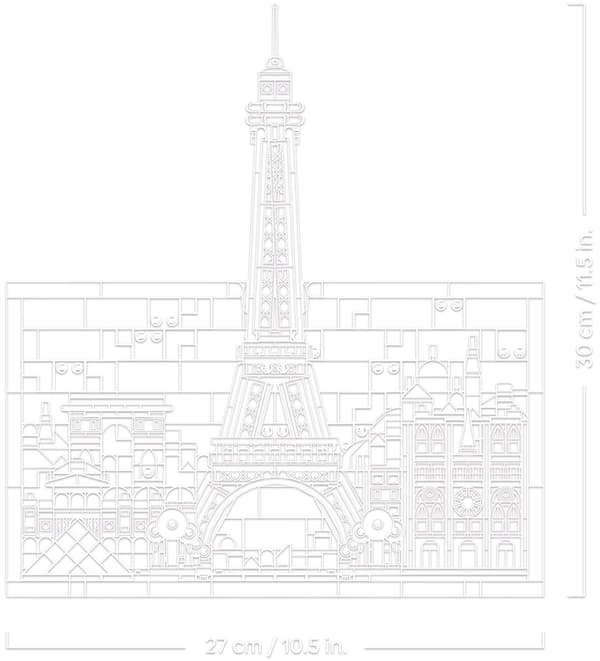 LEGO 21064 Architecture Pariisi