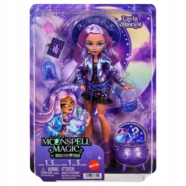 Mattel Monster High Moonspell Magic By Layla Stone JMB90 docka