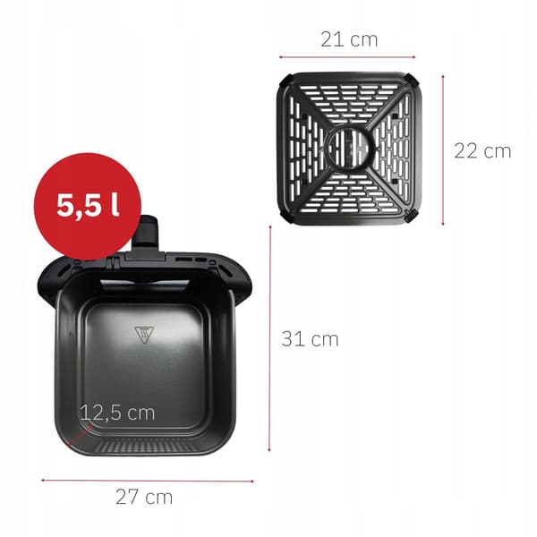 Airfryer Webber AF901 2800W 11l