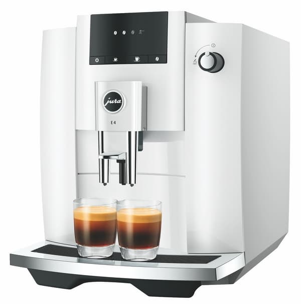 JURA E4 Piano White espressomaskin