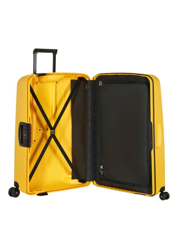 Stor resväska Samsonite S'Cure - citrus