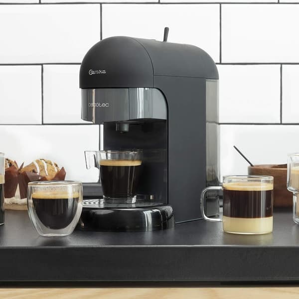 CECOTEC Cumbia Capricciosa Kaffemaskine Sort