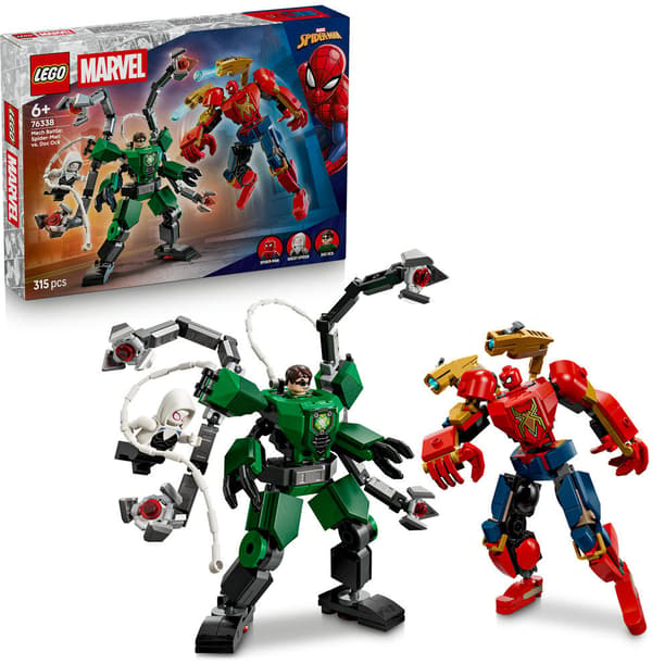 LEGO 76338 Marvel Mechstrid: Spider-Man mot Doc Ock
