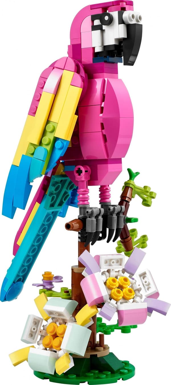 LEGO Creator Eksotisk lyserød papegøje (31144)