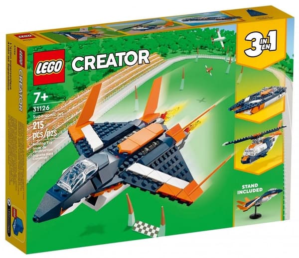 LEGO Creator 3-i-1 31126 Överljudsjetplan