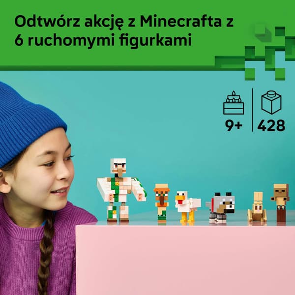 LEGO 21592 Minecraft Ökenkycklingryttarattack