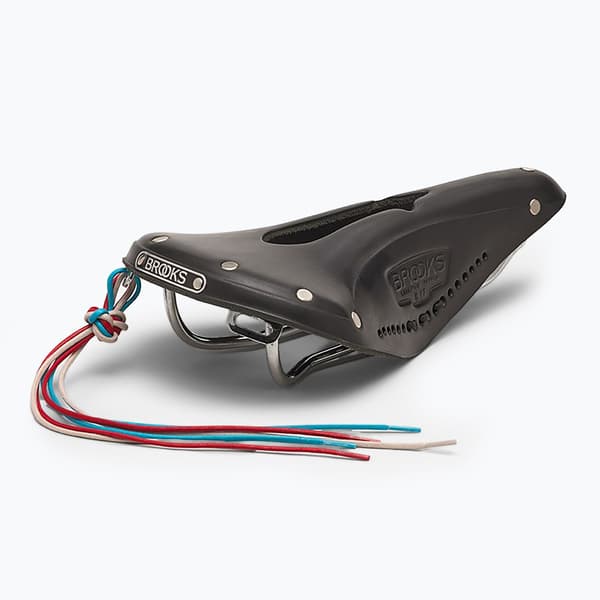 Brooks England B17 Carved -pyörän satula, musta