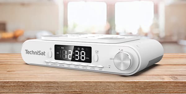 TechniSat KitchenRadio FM-radio Bluetooth Hvid
