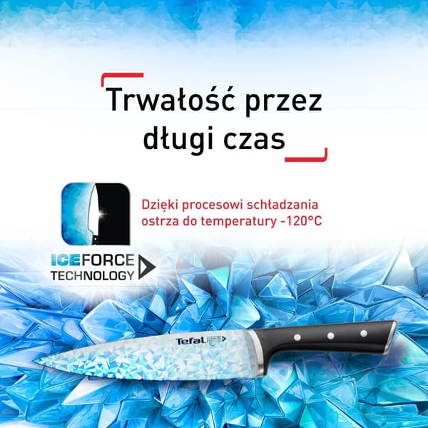TEFAL Ice Force knivsæt K2325S75 (5 dele)