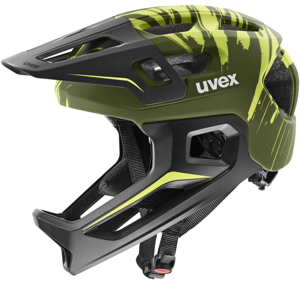 Cykelhjälm Full Face UVEX React jr. Full Face