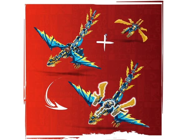 LEGO Ninjago 71796 Elementdrake mot kejsarinnans mech