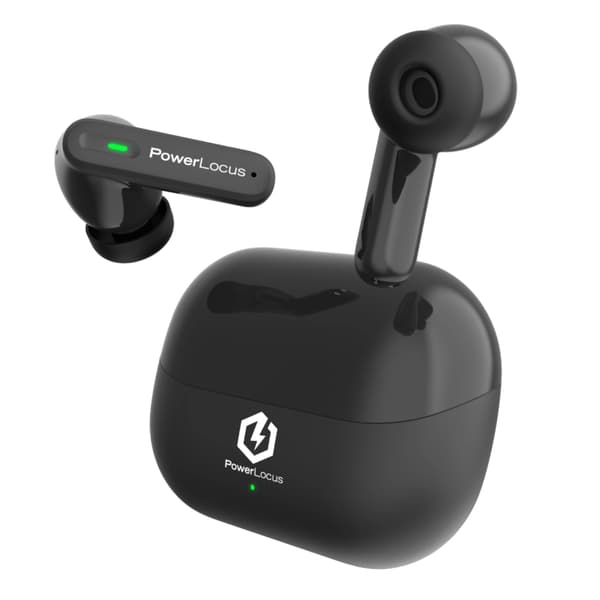PowerLocus Fit ANC Trådløse In-Ear Hovedtelefoner Bluetooth 5.3 Sort