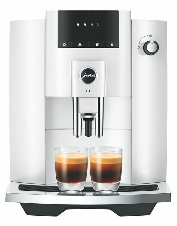 JURA E4 Piano White espressomaskin