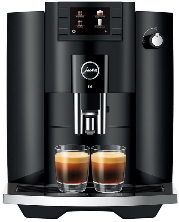 JURA E6 Piano Black (EC) espressomaskin