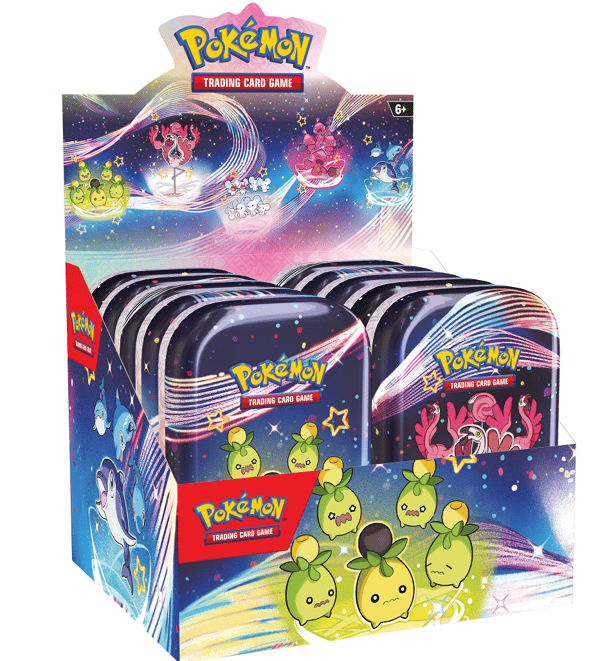 Pokemon TCG: Paldean Fates Mini Tin Display