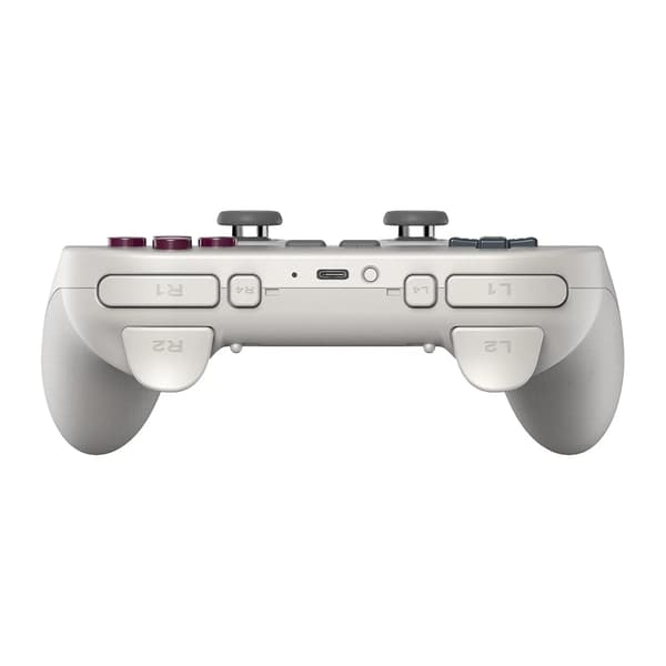 8BitDo Pro 3 Bluetooth -ohjain PC:lle, Nintendo Switch / Switch 2:lle, Android iOS:lle, langaton, valkoinen