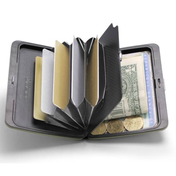RFID-korttilompakko Ogon Designs Smart Case V2 Large - laivastonsininen