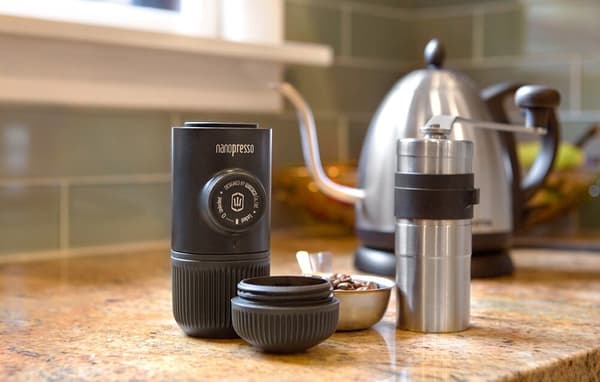 WACACO Nanopresso Grå + NS Adapter