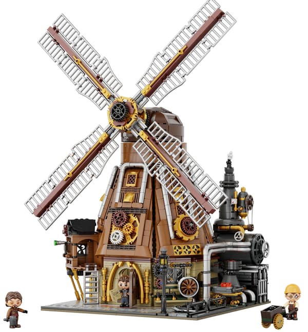 PANTASY Steampunk Vindmølleværksted Byggeklodser 85026