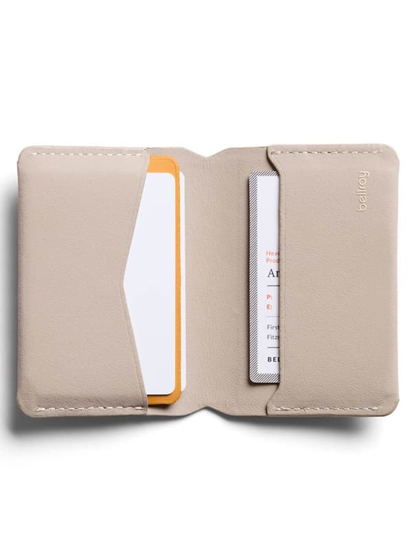 Bellroy Under Cover RFID Innovera™ -korttilompakko - tahini