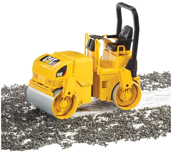 Bruder 02433 Tandem Vibratory Roller Cat (02-433)