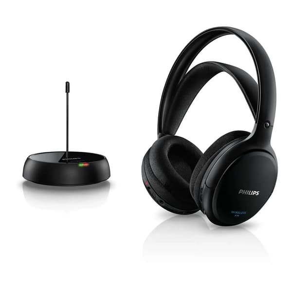 Philips SHC5200/10 Trådløse Hovedtelefoner Over-ear Sort