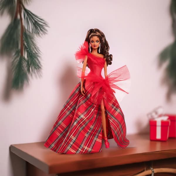 Mattel Barbie Holiday docka brunett