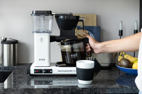 MOCCAMASTER KBG 741 Select Filterkaffebryggare Vit