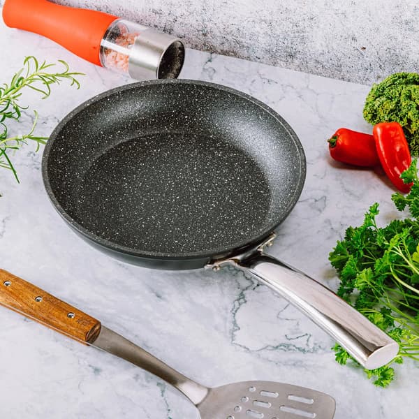 TESCOMA President 24 cm sort - non-stick stegepande