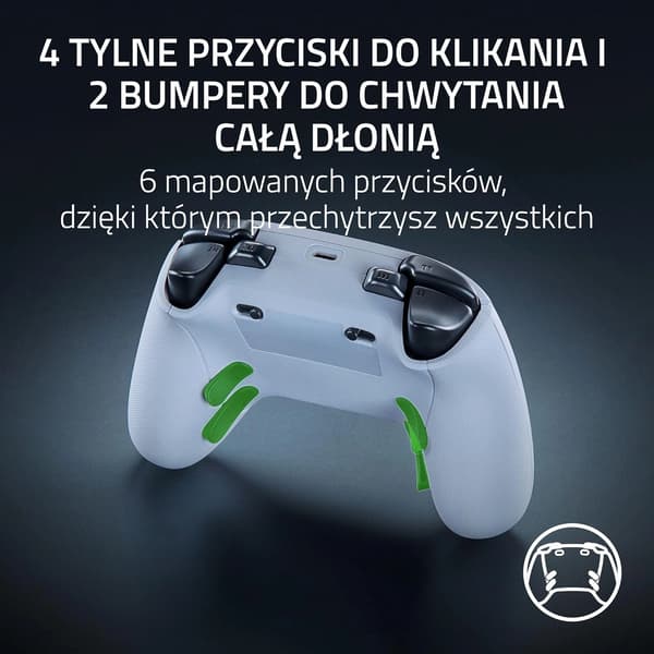 Razer Wolverine V3 Pro-kontroll för PC, Xbox Trådlös Vit