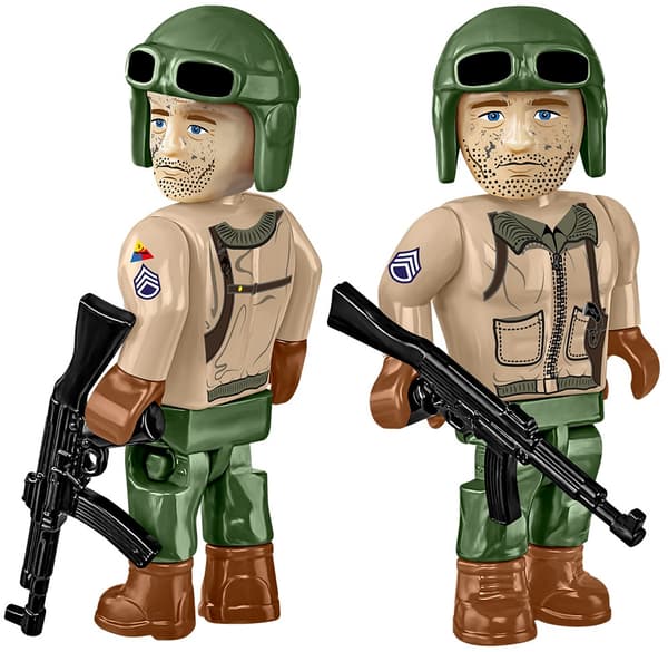 Cobi Palikat Sherman M4A2E8 865 palikkaa